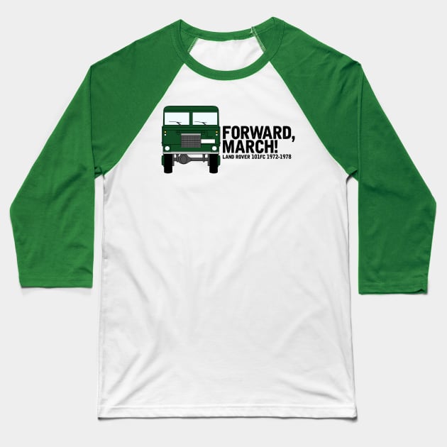 Forward, March! Baseball T-Shirt by The Lemon Stationery & Gift Co